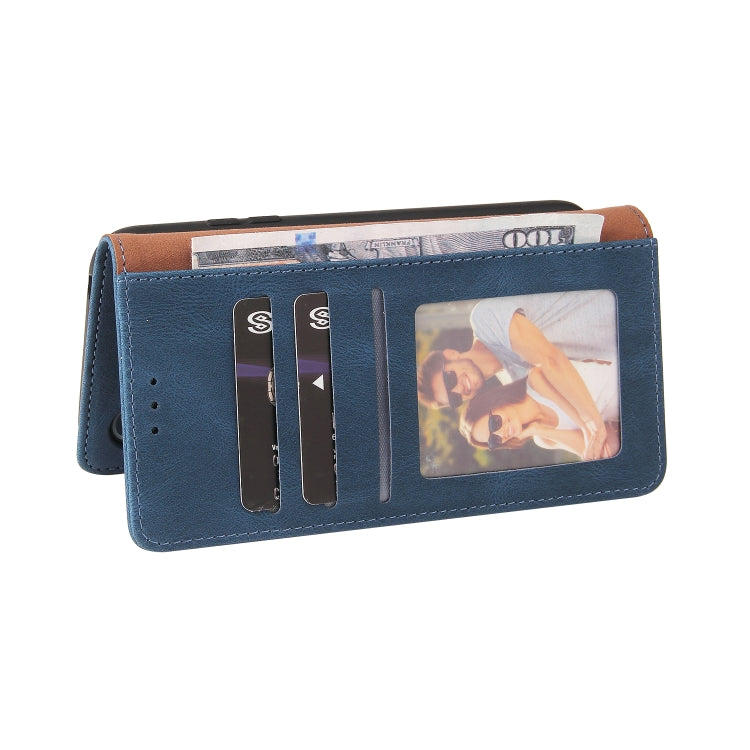 For Samsung Galaxy A01 EU Version Simple Suction Closure Horizontal Flip Leather Case with Holder & Card Slot & Wallet
