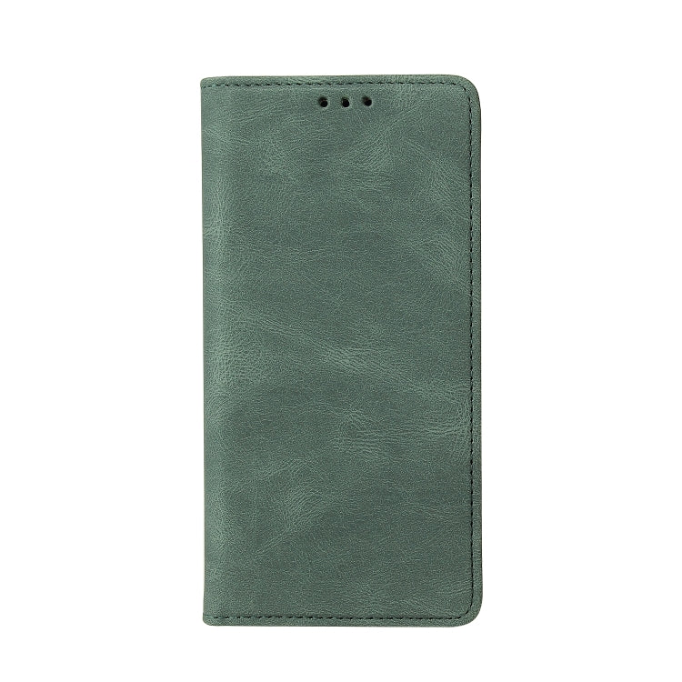 For Samsung Galaxy A01 EU Version Simple Suction Closure Horizontal Flip Leather Case with Holder & Card Slot & Wallet