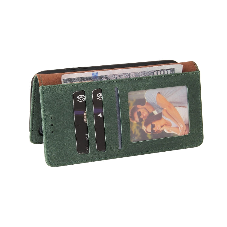 For Samsung Galaxy A01 EU Version Simple Suction Closure Horizontal Flip Leather Case with Holder & Card Slot & Wallet