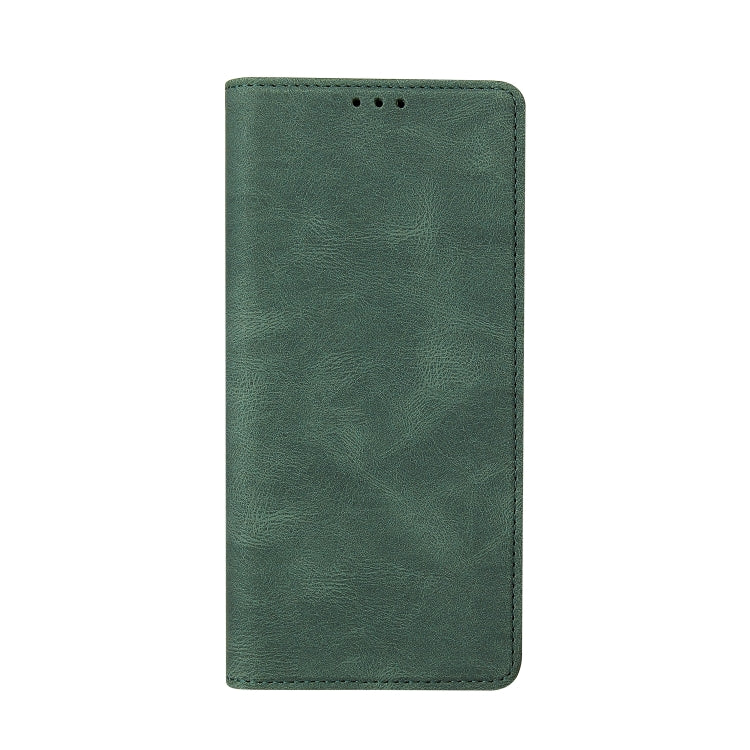 For Samsung Galaxy A02 Simple Suction Closure Horizontal Flip Leather Case with Holder & Card Slot & Wallet