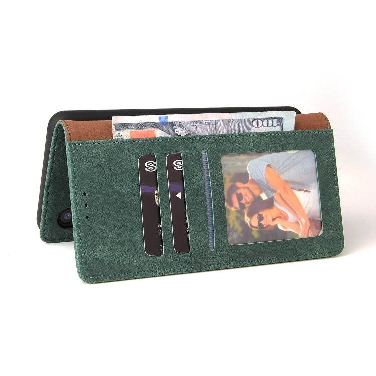 For Samsung Galaxy A02 Simple Suction Closure Horizontal Flip Leather Case with Holder & Card Slot & Wallet