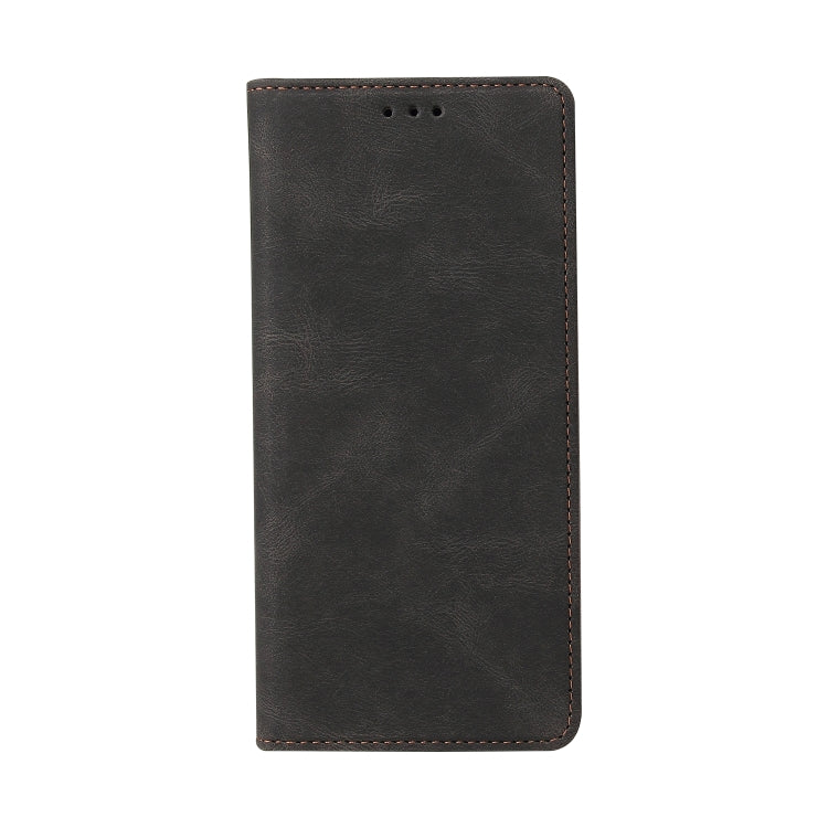For Samsung Galaxy A02s Simple Suction Closure Horizontal Flip Leather Case with Holder & Card Slot & Wallet
