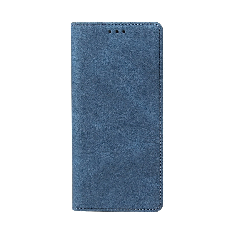 For Samsung Galaxy A02s Simple Suction Closure Horizontal Flip Leather Case with Holder & Card Slot & Wallet