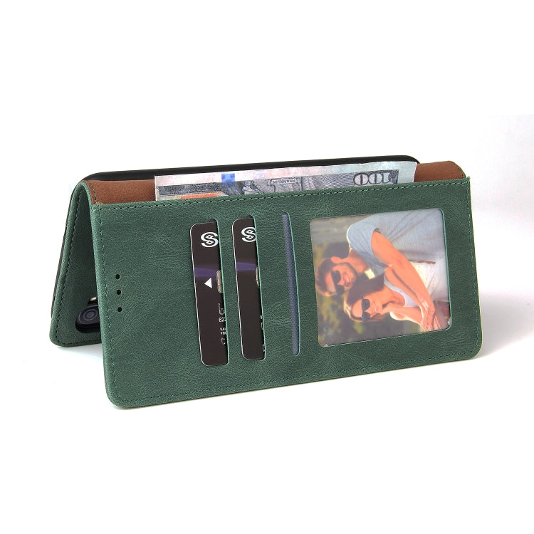 For Samsung Galaxy A11 EU Version Simple Suction Closure Horizontal Flip Leather Case with Holder & Card Slot & Wallet