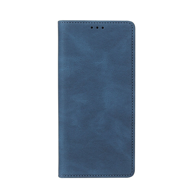 For Samsung Galaxy A12 Simple Suction Closure Horizontal Flip Leather Case with Holder & Card Slot & Wallet