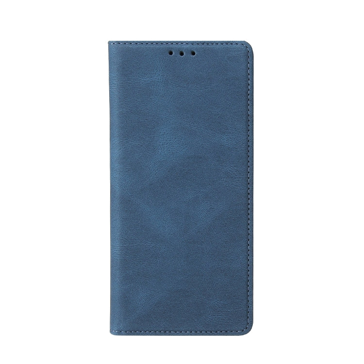 For Samsung Galaxy A21s Simple Suction Closure Horizontal Flip Leather Case with Holder & Card Slot & Wallet