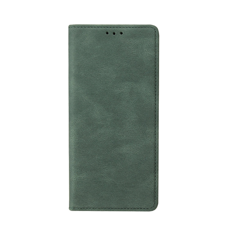 For Samsung Galaxy A21s Simple Suction Closure Horizontal Flip Leather Case with Holder & Card Slot & Wallet
