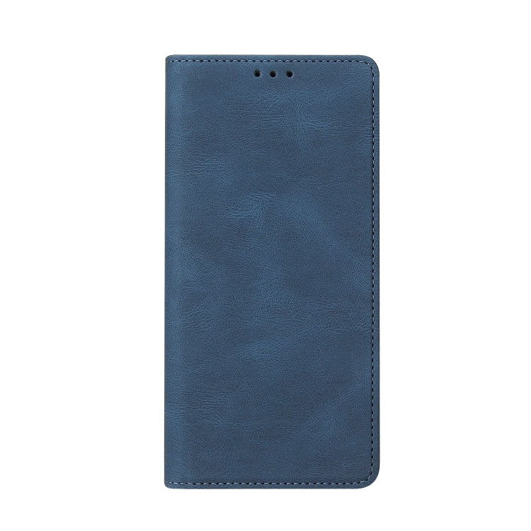 For Samsung Galaxy A21 EU Version Simple Suction Closure Horizontal Flip Leather Case with Holder & Card Slot & Wallet