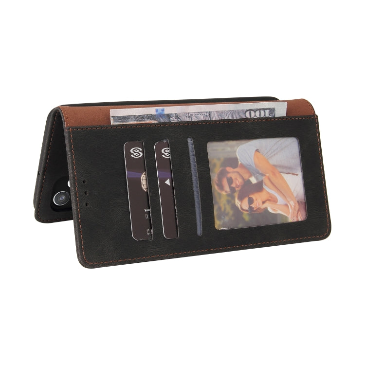 For Samsung Galaxy A32 4G Simple Suction Closure Horizontal Flip Leather Case with Holder & Card Slot & Wallet