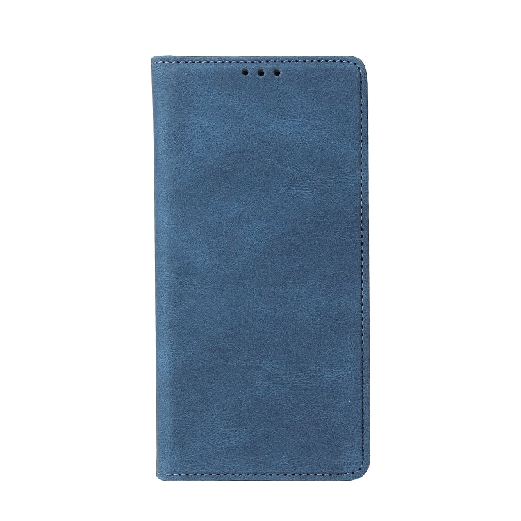 For Samsung Galaxy A32 4G Simple Suction Closure Horizontal Flip Leather Case with Holder & Card Slot & Wallet