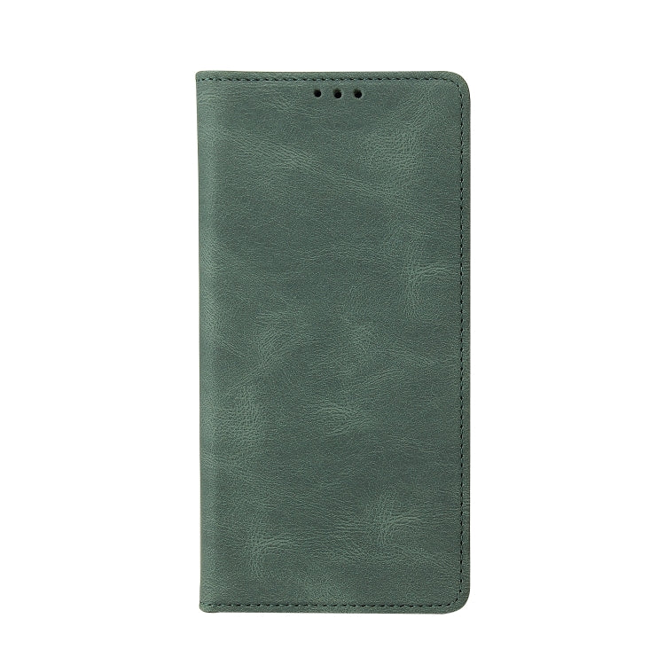 For Samsung Galaxy A32 4G Simple Suction Closure Horizontal Flip Leather Case with Holder & Card Slot & Wallet