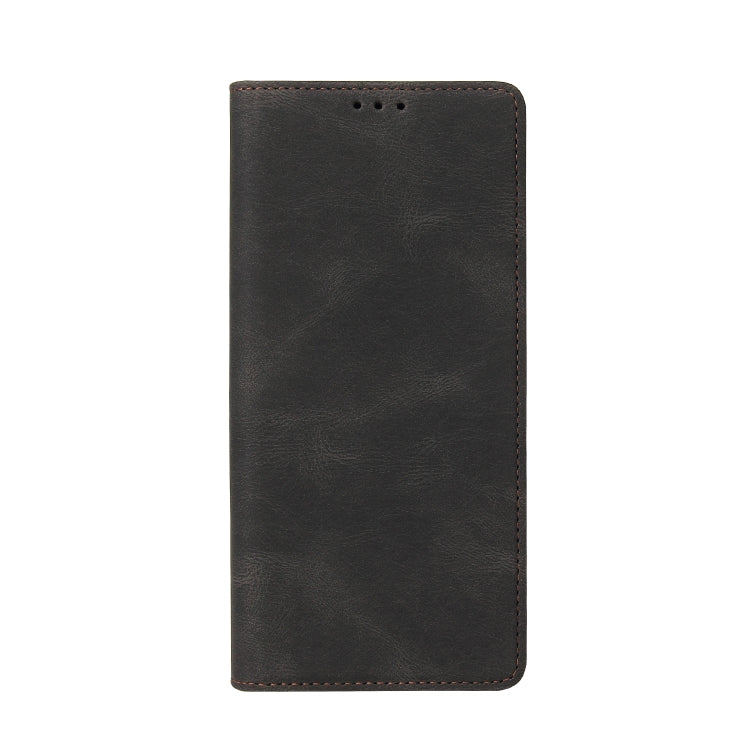 For Samsung Galaxy A32 5G Simple Suction Closure Horizontal Flip Leather Case with Holder & Card Slot & Wallet