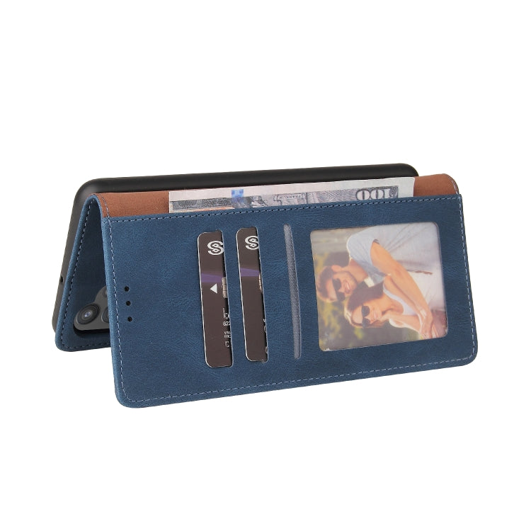 For Samsung Galaxy A32 5G Simple Suction Closure Horizontal Flip Leather Case with Holder & Card Slot & Wallet