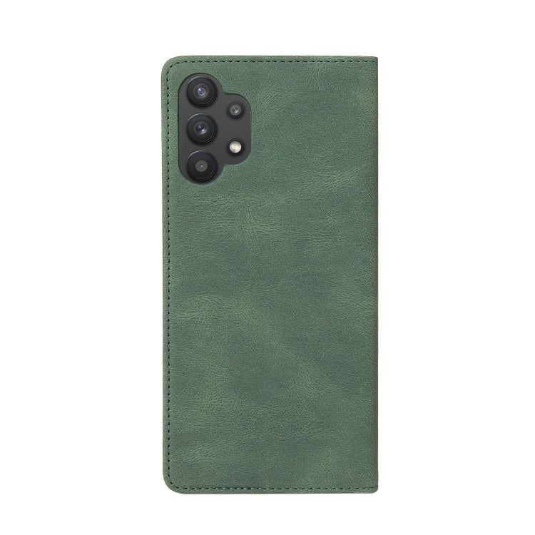 For Samsung Galaxy A32 5G Simple Suction Closure Horizontal Flip Leather Case with Holder & Card Slot & Wallet