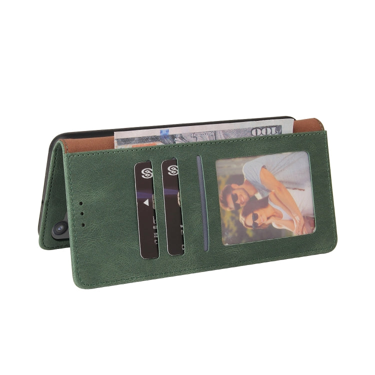 For Samsung Galaxy A32 5G Simple Suction Closure Horizontal Flip Leather Case with Holder & Card Slot & Wallet