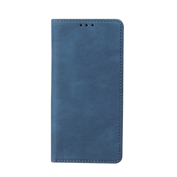 For Samsung Galaxy A40 Simple Suction Closure Horizontal Flip Leather Case with Holder & Card Slot & Wallet