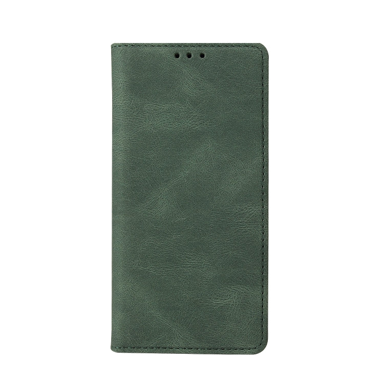 For Samsung Galaxy A40 Simple Suction Closure Horizontal Flip Leather Case with Holder & Card Slot & Wallet