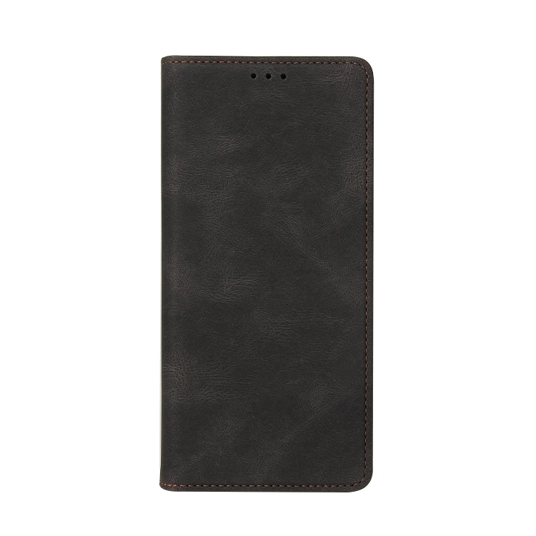 For Samsung Galaxy A42 5G Simple Suction Closure Horizontal Flip Leather Case with Holder & Card Slot & Wallet