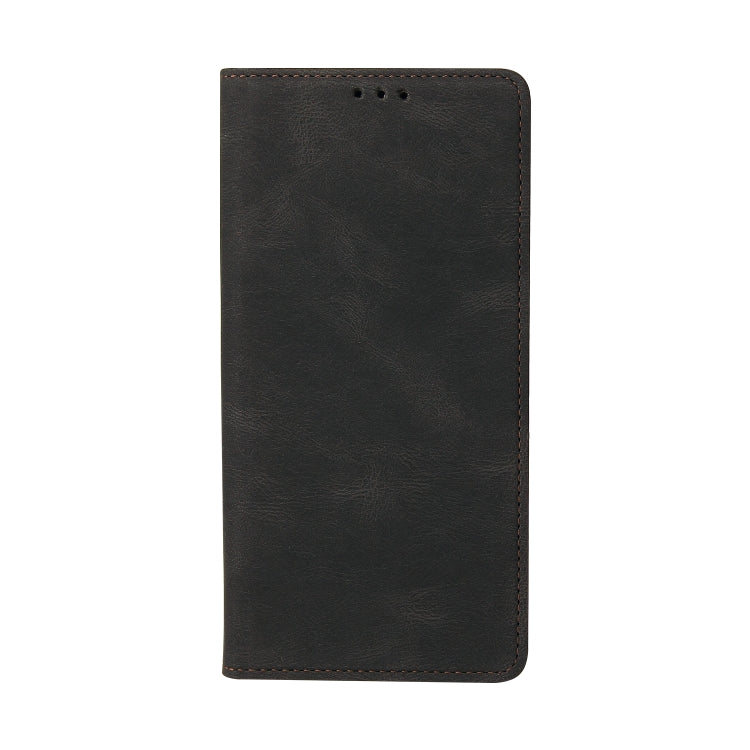 For Samsung Galaxy A52 5G / 4G Simple Suction Closure Horizontal Flip Leather Case with Holder & Card Slot & Wallet