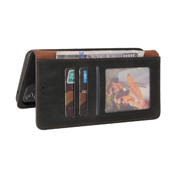 For Samsung Galaxy A52 5G / 4G Simple Suction Closure Horizontal Flip Leather Case with Holder & Card Slot & Wallet