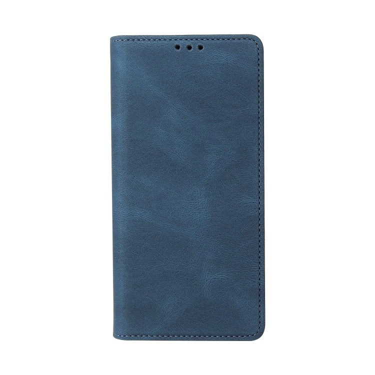 For Samsung Galaxy A52 5G / 4G Simple Suction Closure Horizontal Flip Leather Case with Holder & Card Slot & Wallet
