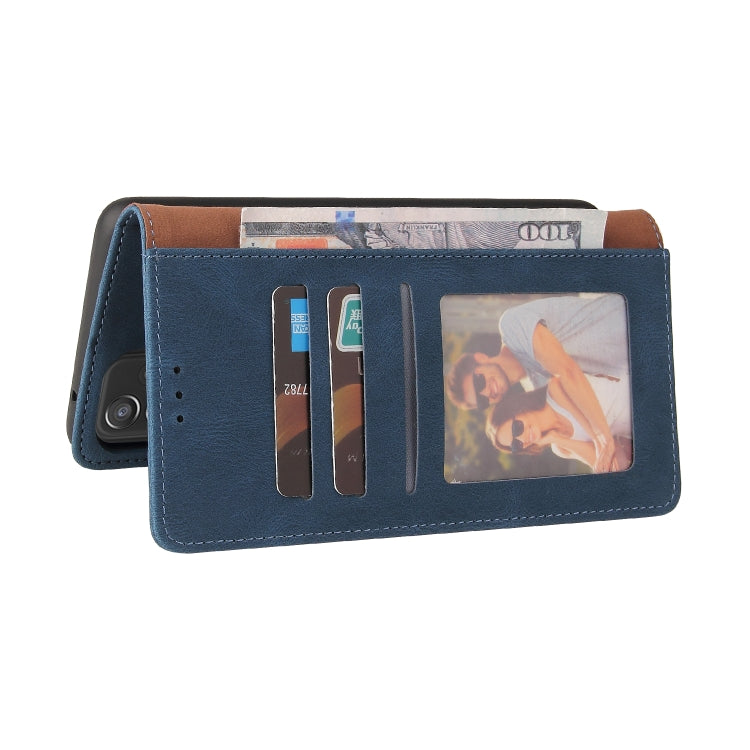 For Samsung Galaxy A52 5G / 4G Simple Suction Closure Horizontal Flip Leather Case with Holder & Card Slot & Wallet