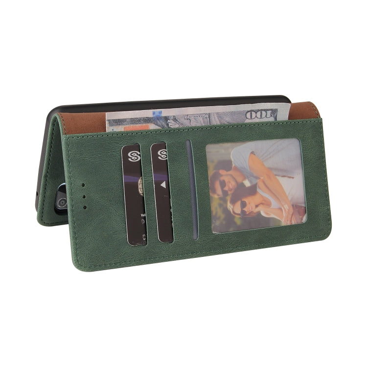 For Samsung Galaxy A71 Simple Suction Closure Horizontal Flip Leather Case with Holder & Card Slot & Wallet
