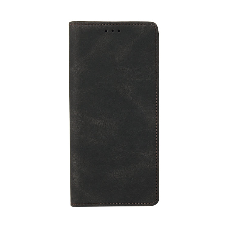 For Samsung Galaxy A72 5G / 4G Simple Suction Closure Horizontal Flip Leather Case with Holder & Card Slot & Wallet