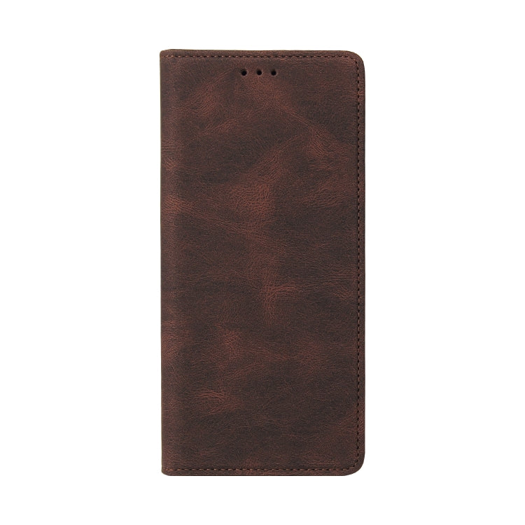 For Samsung Galaxy A72 5G / 4G Simple Suction Closure Horizontal Flip Leather Case with Holder & Card Slot & Wallet