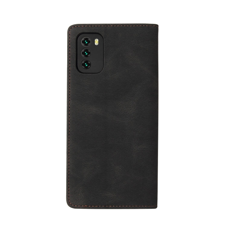 For Samsung Galaxy A82 Simple Suction Closure Horizontal Flip Leather Case with Holder & Card Slot & Wallet