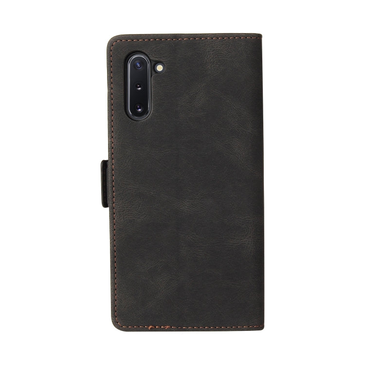 For Samsung Galaxy Note10 Simple Suction Closure Horizontal Flip Leather Case with Holder & Card Slot & Wallet