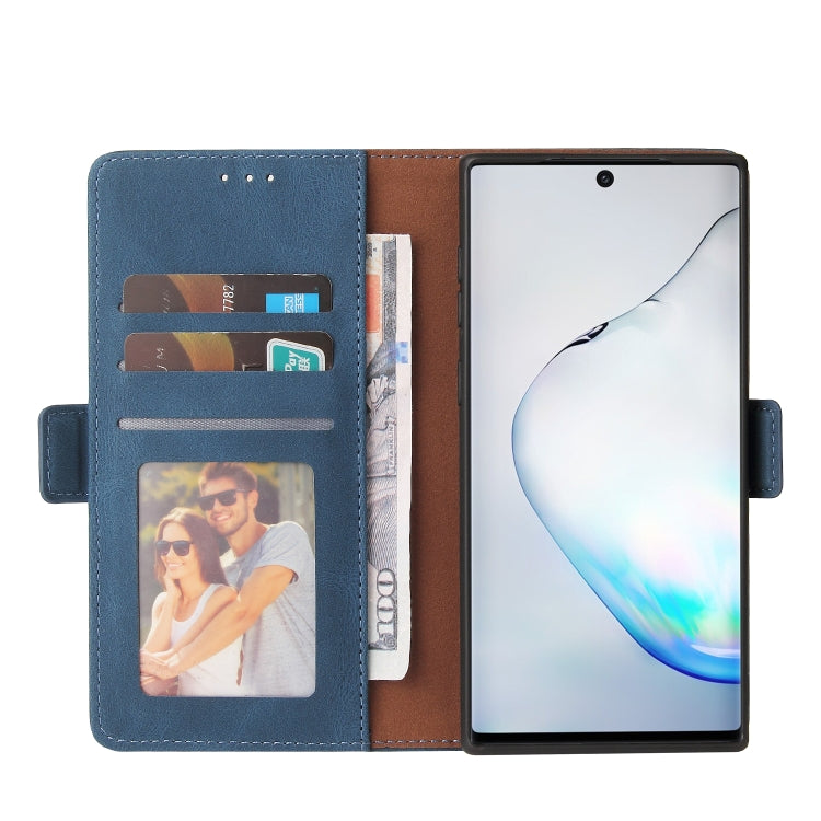 For Samsung Galaxy Note10 Simple Suction Closure Horizontal Flip Leather Case with Holder & Card Slot & Wallet