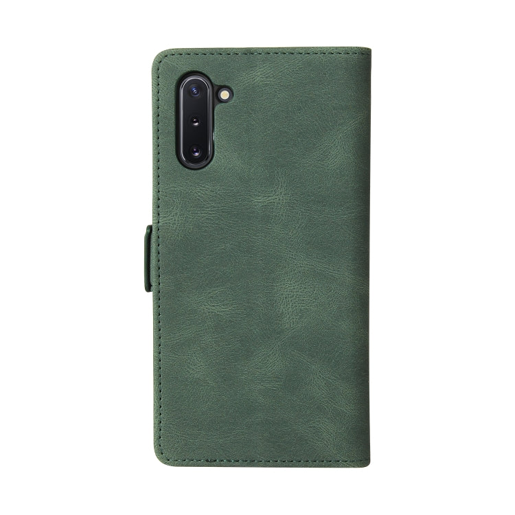 For Samsung Galaxy Note10 Simple Suction Closure Horizontal Flip Leather Case with Holder & Card Slot & Wallet