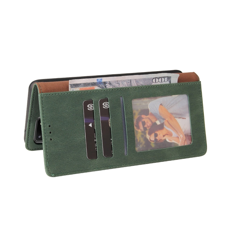 For Samsung Galaxy S20 Ultra Simple Suction Closure Horizontal Flip Leather Case with Holder & Card Slot & Wallet