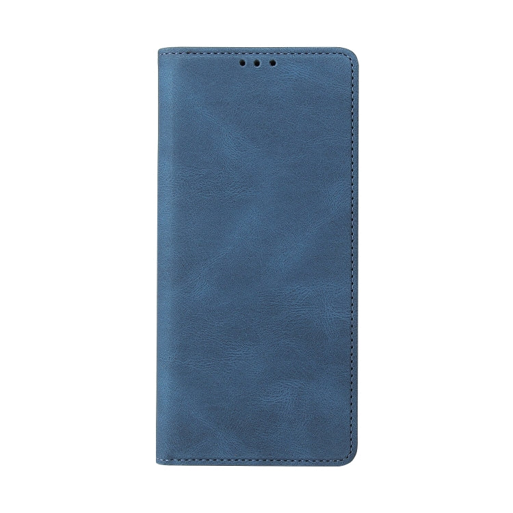 For Samsung Galaxy S21 Ultra 5G Simple Suction Closure Horizontal Flip Leather Case with Holder & Card Slot & Wallet