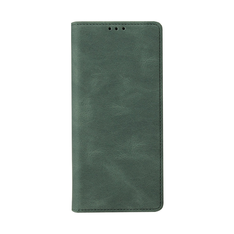 For Samsung Galaxy S21 Ultra 5G Simple Suction Closure Horizontal Flip Leather Case with Holder & Card Slot & Wallet