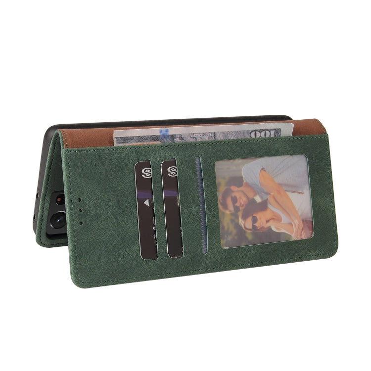 For Samsung Galaxy S21 Ultra 5G Simple Suction Closure Horizontal Flip Leather Case with Holder & Card Slot & Wallet