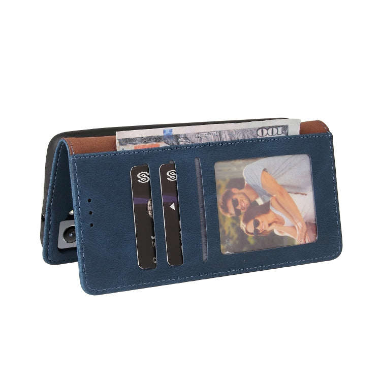 For Samsung Galaxy S21+ 5G Simple Suction Closure Horizontal Flip Leather Case with Holder & Card Slot & Wallet