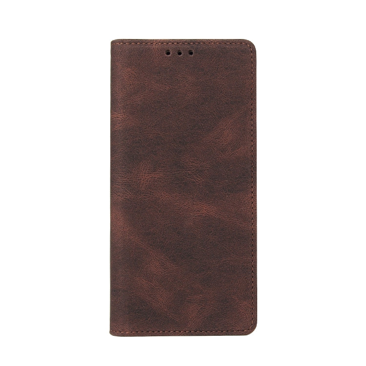 For Samsung Galaxy S21+ 5G Simple Suction Closure Horizontal Flip Leather Case with Holder & Card Slot & Wallet