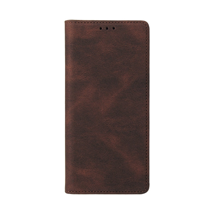 For Xiaomi Redmi Note 8T Simple Suction Closure Horizontal Flip Leather Case with Holder & Card Slot & Wallet
