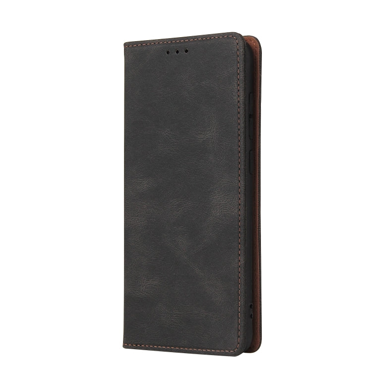 For Xiaomi Redmi Note 9 / 10X 4G Simple Suction Closure Horizontal Flip Leather Case with Holder & Card Slot & Wallet
