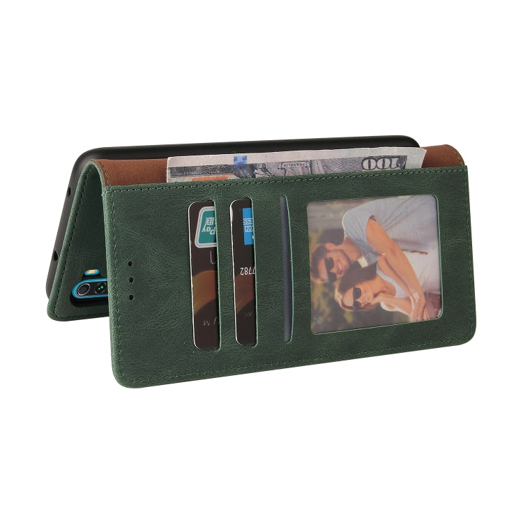For Xiaomi Redmi Note 8 Simple Suction Closure Horizontal Flip Leather Case with Holder & Card Slot & Wallet