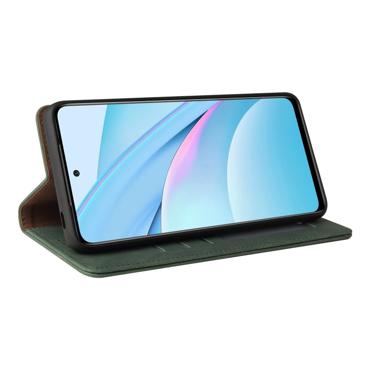 For Xiaomi Mi 10T Lite 5G Simple Suction Closure Horizontal Flip Leather Case with Holder & Card Slot & Wallet