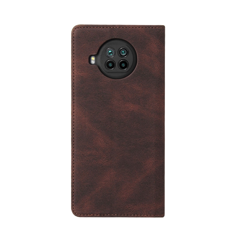For Xiaomi Mi 10T Lite 5G Simple Suction Closure Horizontal Flip Leather Case with Holder & Card Slot & Wallet