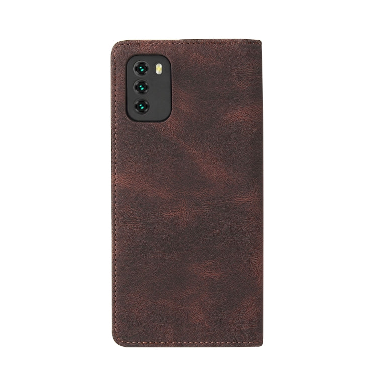 For Xiaomi Poco M3 Simple Suction Closure Horizontal Flip Leather Case with Holder & Card Slot & Wallet