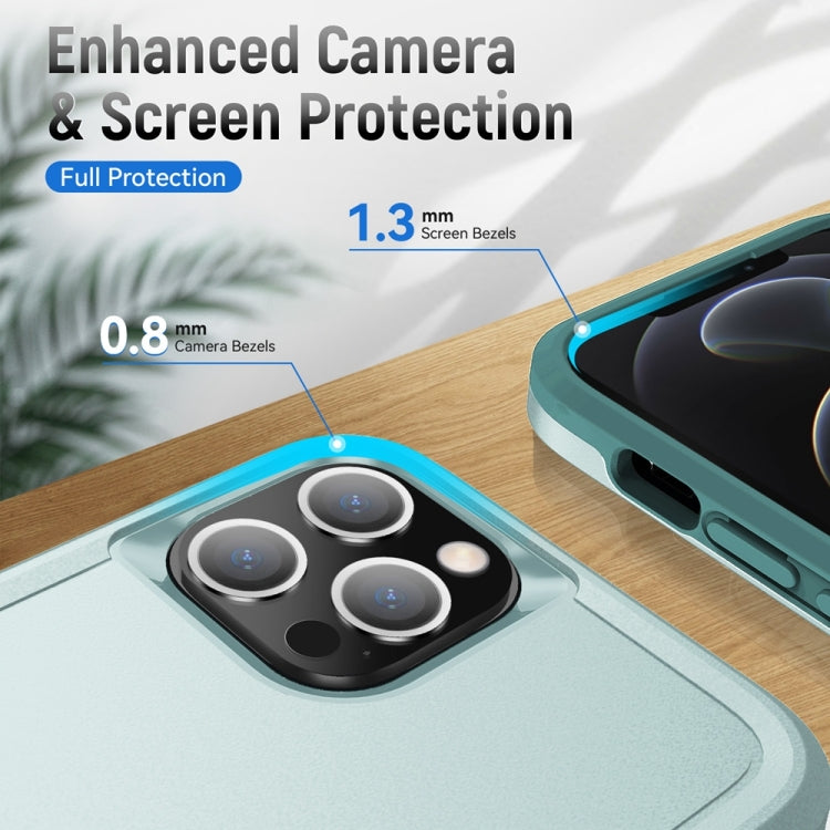 For iPhone 13 Pro Ring Kickstand Heavy Duty Shockproof Phone Case