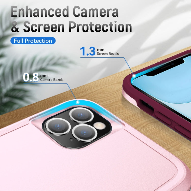 For iPhone 11 Pro Ring Kickstand Heavy Duty Shockproof Phone Case