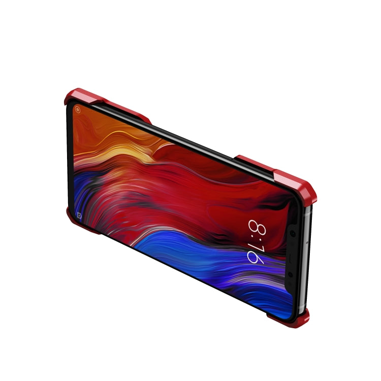 For Xiaomi Mi 8 Explorer Hero Series Anti-fall Wear-resistant Metal Protective Case with Bracket