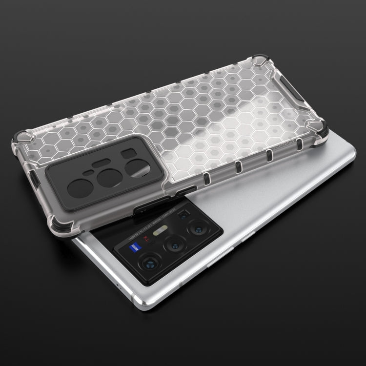 For vivo X70 Pro+ Shockproof Honeycomb PC + TPU Case