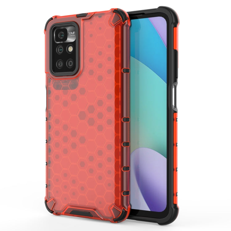 For Xiaomi Redmi 10 Shockproof Honeycomb PC + TPU Case
